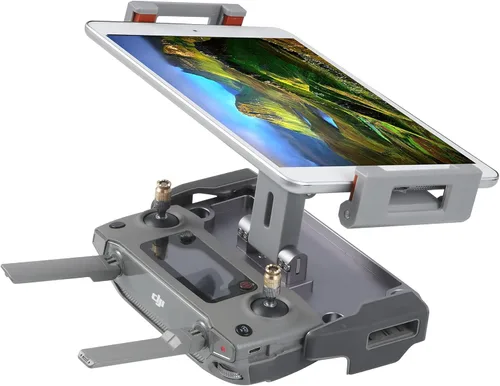 Vista 5 de Hanatora Soporte para tablet de 4.7 a 12.9 pulgadas para DJI Mavic Mini, Mini SE, Mavic 2 Pro/Zoom, Spark, Mavic Air/Pro Platinum mando a distancia
