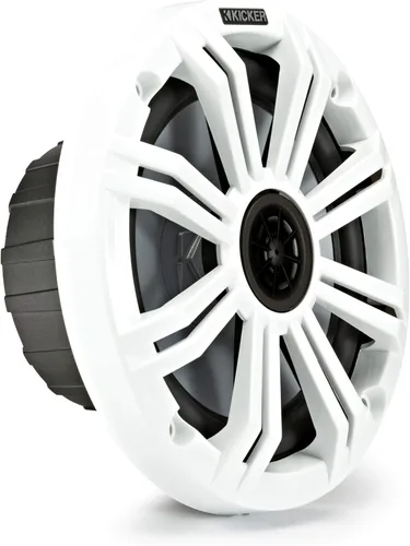 Vista 2 de KICKER Altavoces marinos blancos de 6.5" (cantidad 8) 4 pares de altavoces de repuesto OEM