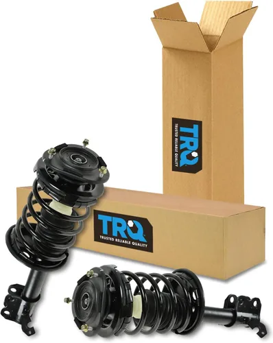 Vista 162 de TRQ - Conjunto de puntal delantero y resorte helicoidal (lados del conductor y del pasajero), para auto