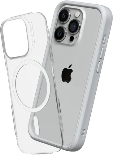 Vista 17 de RhinoShield Funda modular compatible con MagSafe para [iPhone 15 Pro Max] Mod NX - Fuerza de tracción magnética superior, cubierta protectora