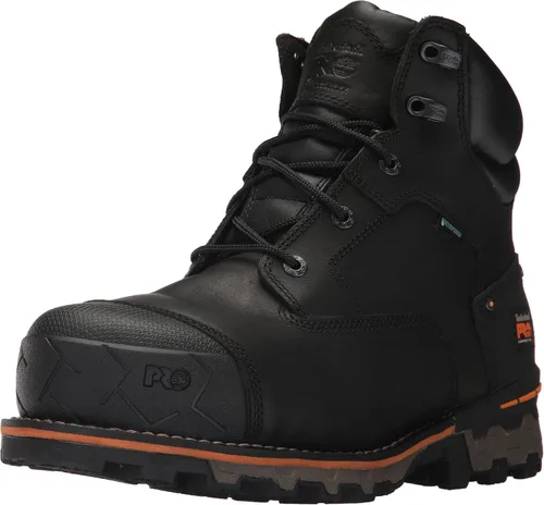 Vista 11 de Timberland PRO Botas de trabajo industriales para hombre de 6.0 pulgadas, Boondock, con puntera de composite, impermeables y aisladas
