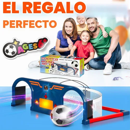 Vista 6 de Soccer Trainer, Kids Soccer Exercises Training Set Improve Agility First Touch Ball Control & Foot-Eye Coordination Hand-Eye