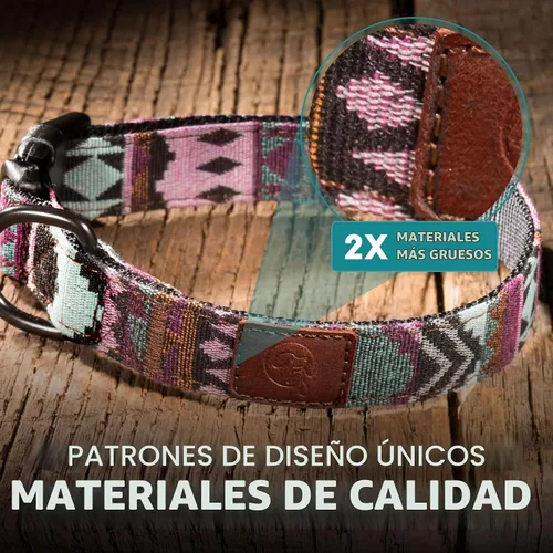 Vista 2 de Embark Adventure Collar para Perros – Collares de perro de nailon elegantes y duraderos para perros pequeños, cómodo collar para mascotas, collares