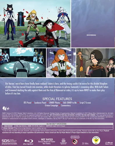 Vista 2 de RWBY Volume 8 (BD)