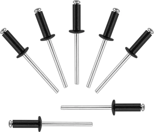 Vista 21 de ALLCLEAN 50 piezas de remaches ciegos profesionales de acero inoxidable de 1/4" x 1/2", remaches POP de 6,4 x 12 mm, agarre y mandril de acero