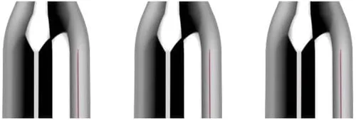 Vista 13 de Lstyle Dart Flight Accessory: Champagne Ring Premium Metal - for All PRO Dart Flights