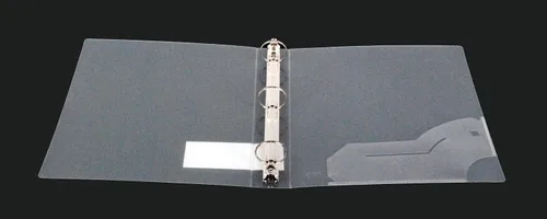 Vista 4 de Filexec Products 50298-64233 - Carpeta de 3 anillos de 1.5 pulgadas, 2 unidades, transparente