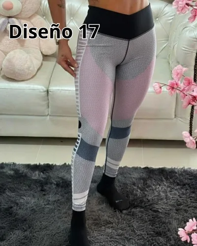 Vista 3 de Leggins Sublimados - Diseño: Diseño 12