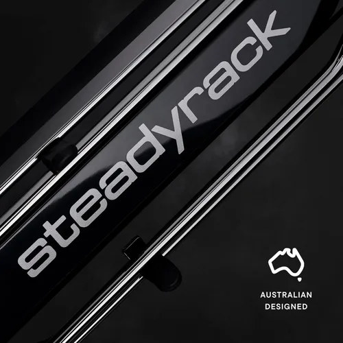 Vista 4 de Steadyrack Portabicicletas para bicicletas de carretera – El almacenamiento vertical de bicicletas original montado en la pared – Se adapta a