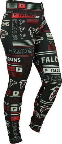 Vista 164 de Zubaz NFL Mallas para mujer de longitud completa de cintura alta básica 1.0