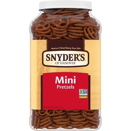 Vista 14 de Snyder's of Hanover Mini pretzels, paquetes individuales de 100 calorías, 36