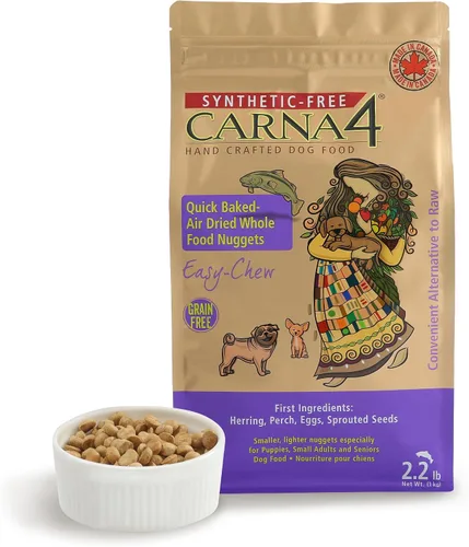 CARNA4 Alimento para perros secado al aire suave y rápido, receta de