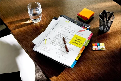 Vista 14 de Post-it Colección Jaipur Papel para anotar, de 3 x 3 pulgadas. Paquete de 5 resmas (654-5UC)., Colección Jaipur