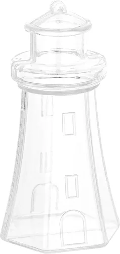 Vista 12 de Hammont Cajas de dulces acrílicas en forma de botella, paquete de 12 unidades, 1.69 x 1.69 x 2.33 pulgadas, perfectas para bodas, cumpleaños