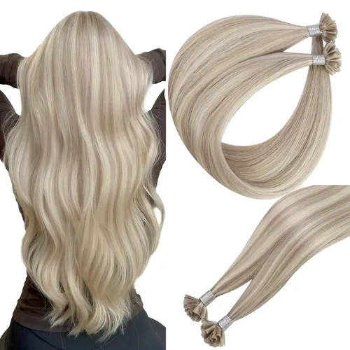 Vista 37 de Easyouth - Extensiones de cabello humano estilo halo con alambre