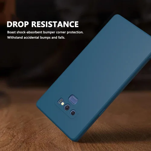 Vista 320 de Funda para Samsung Galaxy Note 8, color negro, resistente a los arañazos con tacto suave, delgada funda delgada para Samsung Galaxy Note 8