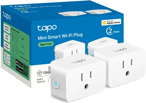 Vista 9 de TP-Link Tapo - Enchufe inteligente mini, compacto, 15A/1800W máx., configuración fácil, funciona con Siri, Alexa, Apple HomeKit y Google Home