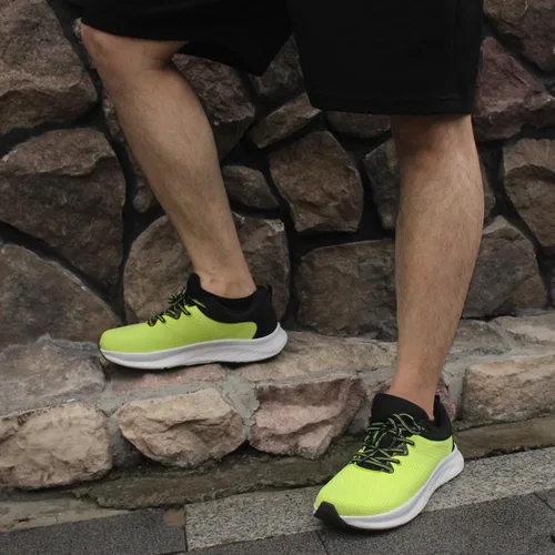 Vista 2 de Zapatos casuales de moda para hombres y jóvenes, con puntera ancha, para caminar, para aliviar el dolor, para uñas encarnadas