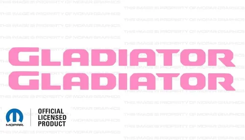 Vista 7 de Decal Mods Calcomanía Gráfica para Capó Gladiator/Adhesivo para Jeep Wrangler/Gladiator JL/JT (2019-2024) Blanco Mate CWM (Juego de 2) SJ4T8