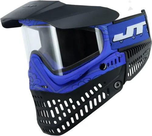 JT Spectra Proflex LE Paintball Goggle Bandana with Clear and Smoke Thermal Lens