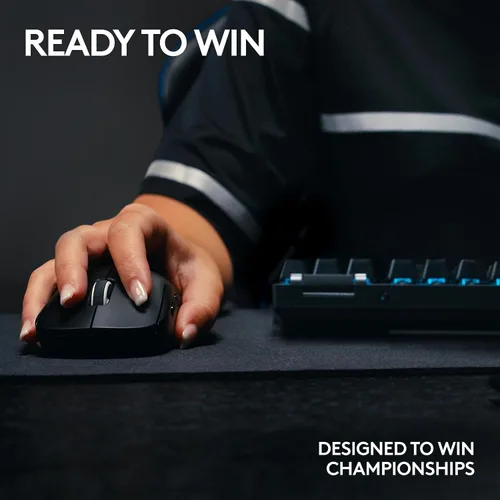 Vista 6 de Logitech G PRO X TKL Teclado inalámbrico Lightspeed para juegos, diseño ultraportátil sin teclas, LIGHTSYNC RGB, teclas PBT, interruptores táctiles