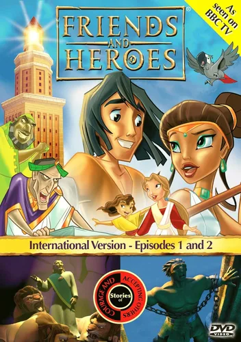 Friends and Heroes Multi-Language Episodes 1 & 2 - Includes Bible Stories Daniel and the Lions Den and Samson and Delilah