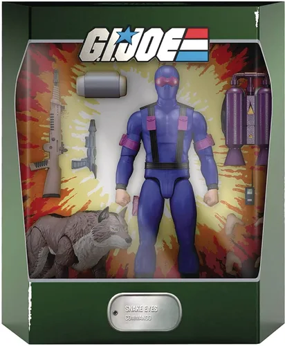 Vista 8 de Super7 ULTIMATES! G.I. Joe Cobra B.A.T. (Comic) - Figura de acción de G.I. Joe de 7 pulgadas con accesorios, coleccionables clásicos de dibujos