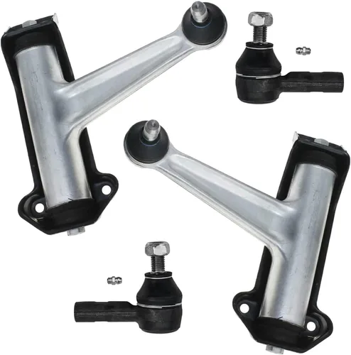 Vista 17 de Detroit Axle - Kit de 4 brazos de control de extremo delantero para Dodge Dart 13-16, Chrysler 200 15-17, 2 brazos de control inferiores, 2 extremos