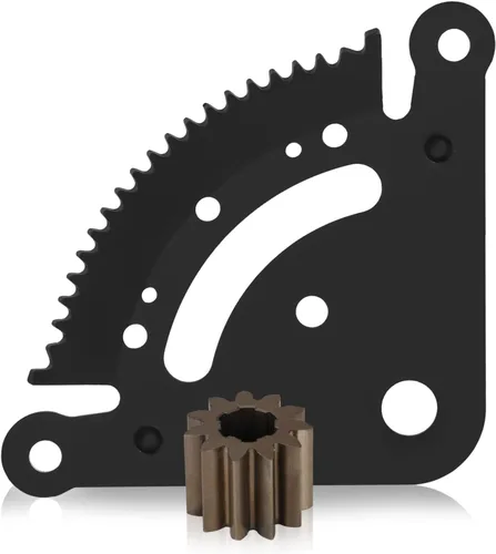 Vista 7 de Kit de engranaje del sector de dirección de 19 dientes compatible con cortacésped John Deere modelos D100 D105 D110 D120 D125 D130 D140 D150 D160