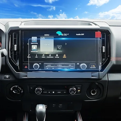 Vista 10 de Protector de pantalla para Toyota Tacoma 2024 2025 (SR/SR5/TRD PreRunner/TRD Sport/TRD Off-Road) Protector de pantalla de vidrio templado mate