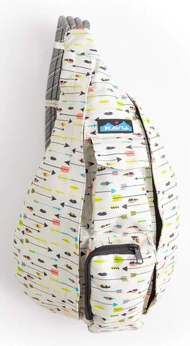 Vista 4 de KAVU - Bolso de hombro cruzado, compacto y ligero con cuerda original