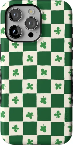 Vista 79 de Funda Casely para iPhone 15 Pro Max Todas las sonrisas Adhesivo de cara sonriente Compatible con MagSafe Diseño protector audaz