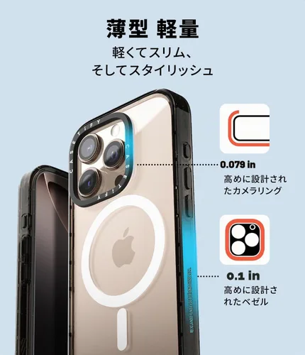 Vista 6 de CASETiFY Funda con soporte de anillo de impacto para iPhone 16 Pro
