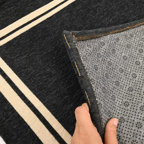 Vista 5 de Tela antideslizante de acolchado de 71 x 39 pulgadas, 0.079 in de grosor y Suministros duraderos para hacer alfombras, tela de respaldo perfecta