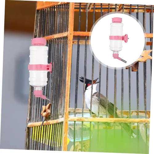 Vista 8 de 1 caja de conejo, conejo, conejo, erizo, hurón, cuenco, tazón, tazón, recipiente para perros, botella rosa de agua para conejos, jaulas pequeñas