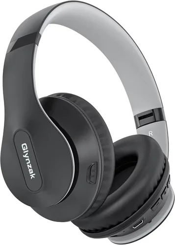 Vista 8 de Auriculares inalámbricos Bluetooth sobre la oreja con tiempo de reproducción de 65H, auriculares estéreo HiFi con micrófono y modos 6EQ, auriculares