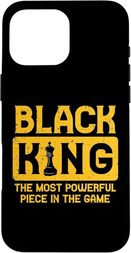 Vista 19 de Black King Chess Black Pride History BHM African Men Gift Case for iPhone 17
