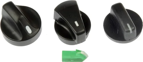Dorman 76884 Temperature Control Knob Assortment Compatible with Select Ford / Lincoln / Mercury Models, 3 Pack