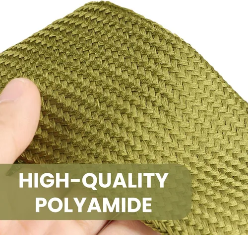 Vista 3 de 0.7" Nylon Braided Cable Sleeve for Hydraulic Cord Tig Welding Cable Cord Audio Video Cable Management, Wire Loom Cord Wrap Wire Sleeve Protector