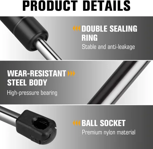 Vista 3 de Trasero Elevador Elevador Soporte Trasero Puerta Tronco para Mazda 6 2009-2013 PM3493 SG427007 2 Unids
