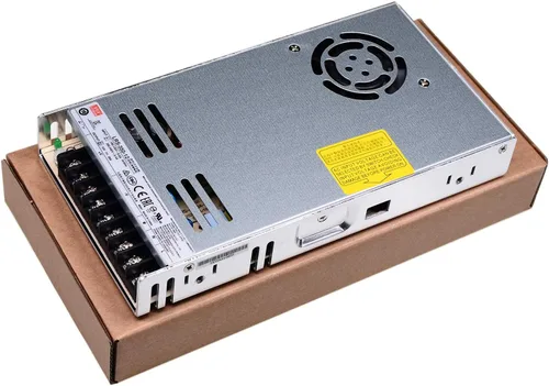 Vista 3 de Mean Well LRS-350-12 Fuente de alimentación conmutada DC 12V 29A 350W para CCTV, proyecto de computadora, impresora 3D, luz de tira LED, enrutador