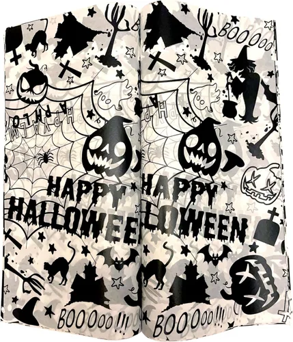 Vista 7 de 150 piezas de hojas de papel encerado de Navidad para envoltorios de sándwich, papel de delicatessen, envoltorios para caramelos y galletas