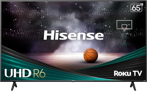 Vista 13 de Hisense Smart Roku TV Class R6 Series 4K UHD de 50 pulgadas con compatibilidad con Alexa, Dolby Vision HDR, sonido DTS Studio, modo de juego