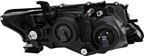 Vista 6 de JP Auto Compatible con Lexus RX350 - Juego de faros delanteros 2010 2011 2012 Canadá construido halógeno lado del conductor y pasajero