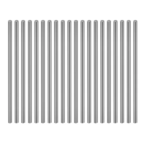 Vista 9 de DYWISHKEY Kit surtido de varillas de acero inoxidable, diámetro de 0.039-0.315 in para manualidades, pasador de mango (27 piezas)