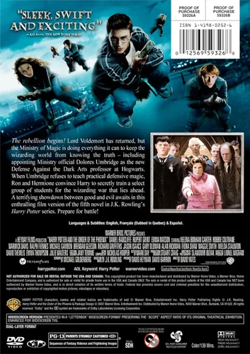 Vista 2 de Harry Potter and the Order of the Phoenix Widescreen Edition