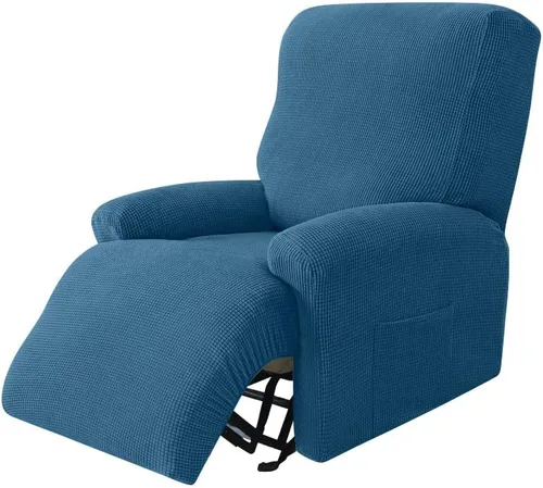 Vista 7 de Konsilsa Fundas para sofá reclinable de 1/2/3/4 plazas, funda elástica para sillón reclinable Lazy Boy, protector de sofá reclinable, funda