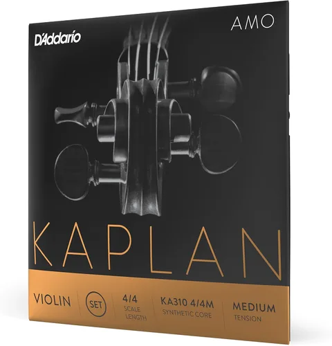 Vista 11 de D'Addario Kaplan Amo Cuerda de Violín - Cuerda A Individual - KA312 4/4M - Cuerdas de Violín - Escala 4/4, Tensión Media
