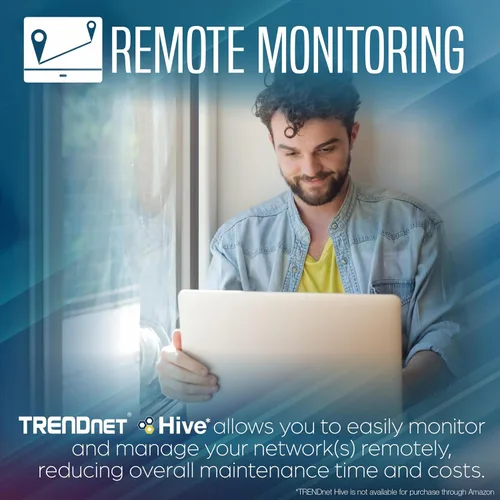 Vista 8 de TRENDnet PDU administrado de 6 tomas, TPI-06, unidad de distribución de energía para montaje en rack, certificado UL, 1 toma de corriente
