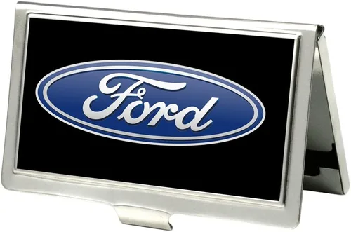 Vista 7 de Buckle-Down Tarjetero Ford Mustang Full Color Negro - Pequeño